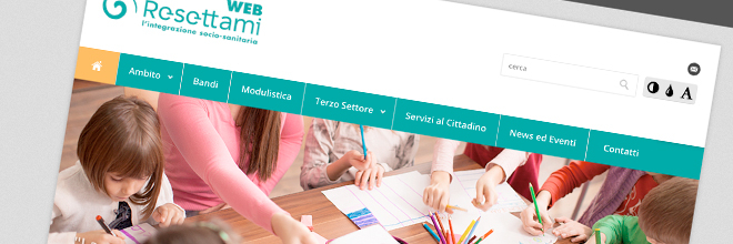 Portale dei servizi socio sanitari Resettami Web