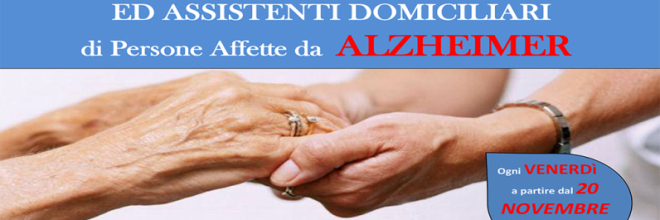 Corso di assistenza di malati di Alzheimer – Putignano