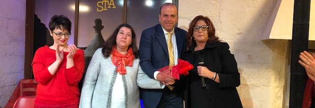 #Nonsolo25novembre, la Staffetta Rossa fa tappa ad Alberobello