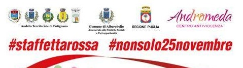 #Nonsolo25novembre, seconda tappa per la Staffetta Rossa