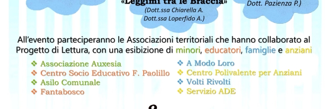 “Leggimi tra le braccia”, appuntamento il 17 dicembre a Putignano